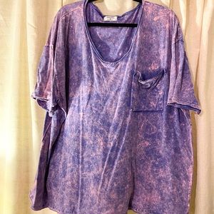 Mineral Washed Oversized Tee